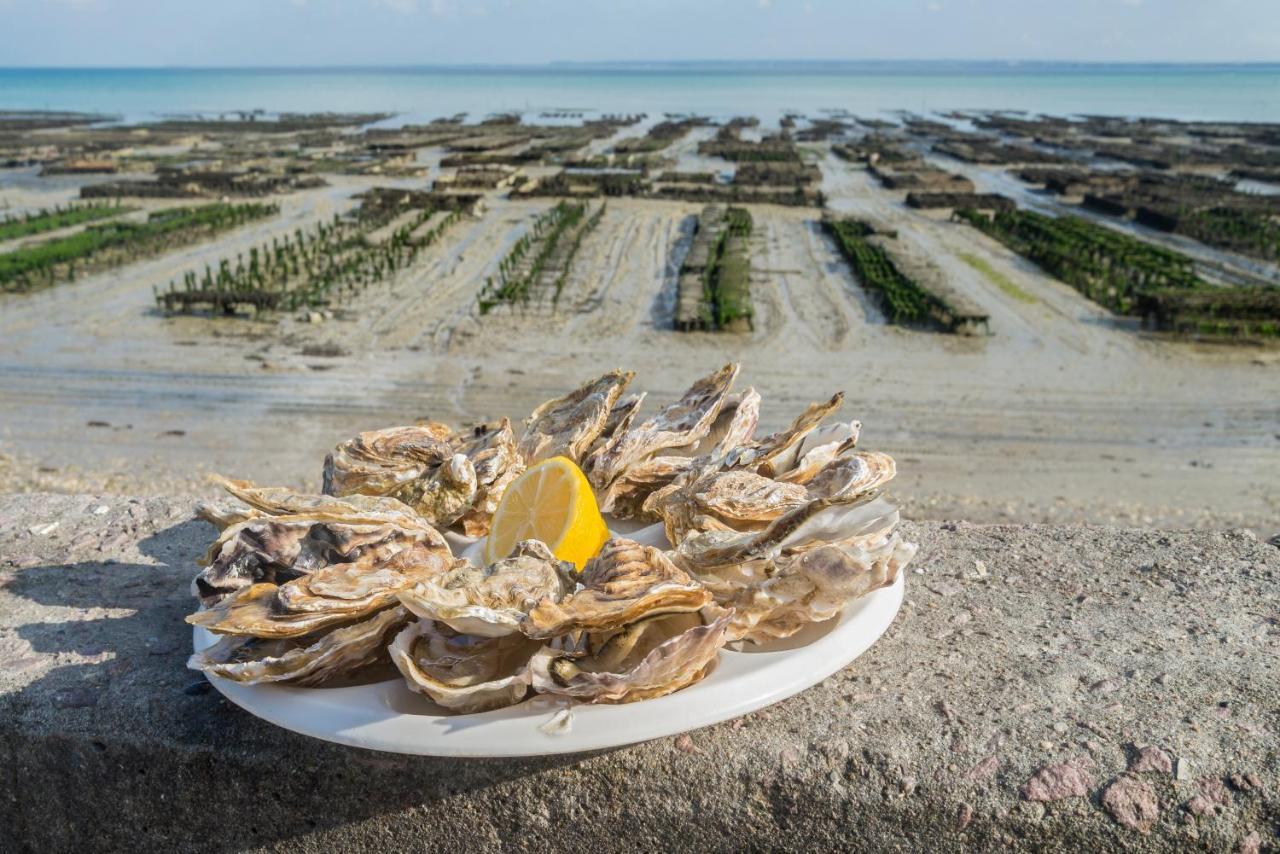 Lesroses1680 Panzió Blainville-sur-Mer Kültér fotó